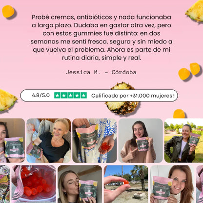 HER+ Gomitas: Cuidá tu salud íntima de manera natural