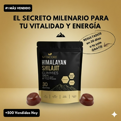 Gomitas de Shilajit: Mejora tu animo, energía y rendimiento