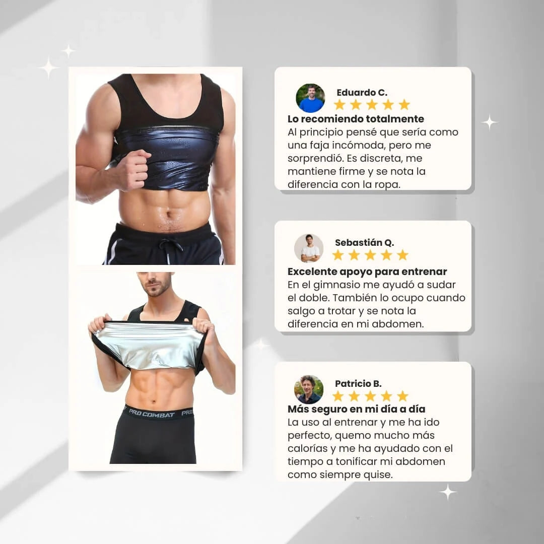 SweatShaper™ Camiseta Sauna Reductora